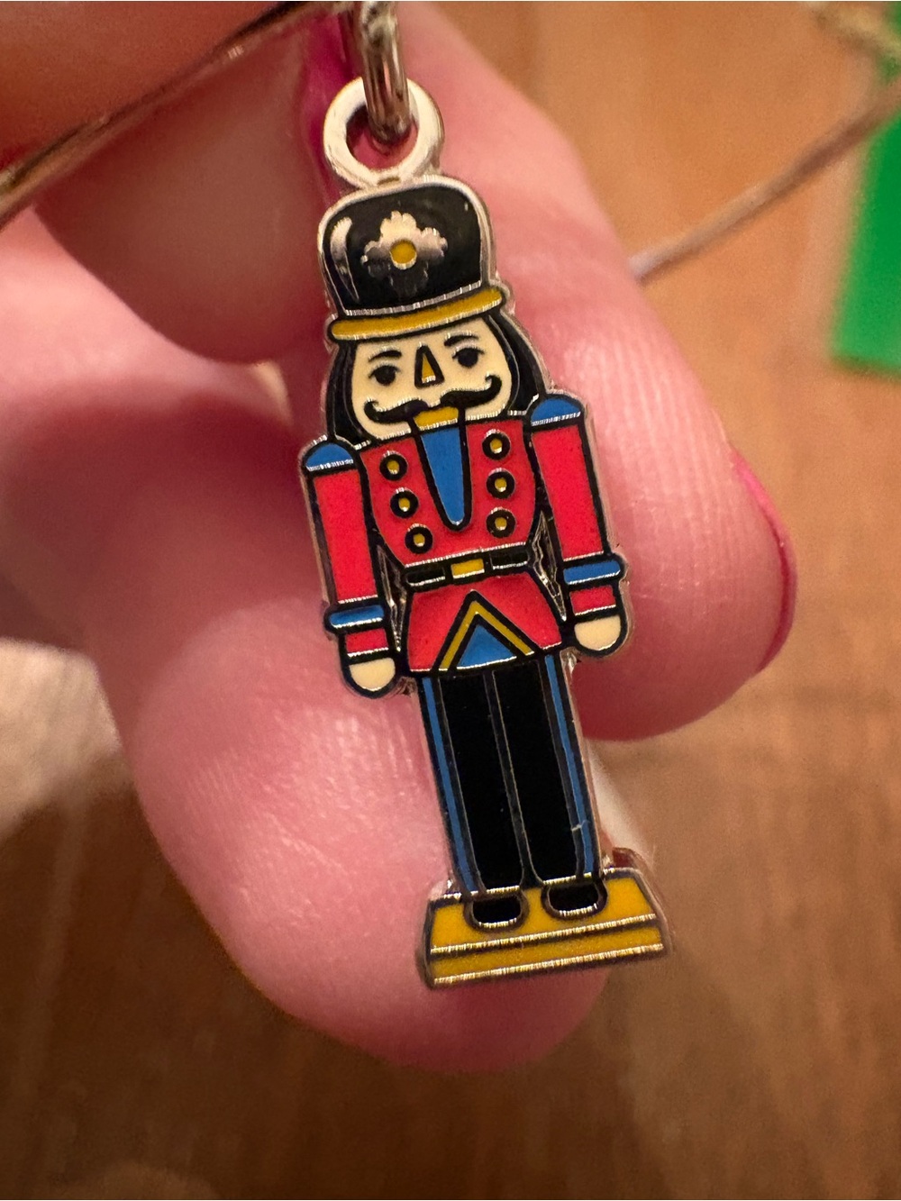 Alex & Ani 2018 Nutcracker or Soldier Enamel Charm Bracelet- Read description